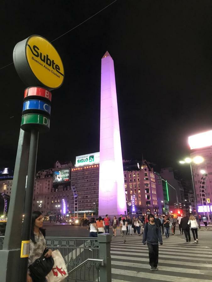 ブエノスアイレスDpto. Av. Corrientes Al 700-Centroアパートメント エクステリア 写真